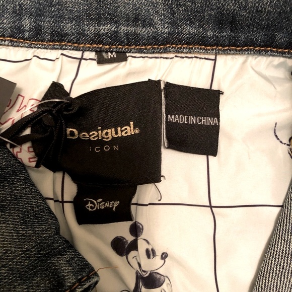 Desigual Disney Jean jacket NWT - Picture 10 of 16